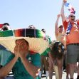 Dutch fans celebrate as another World Cup dream does not come true for Mexico.